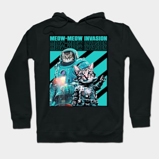 Meow Invasion Hoodie